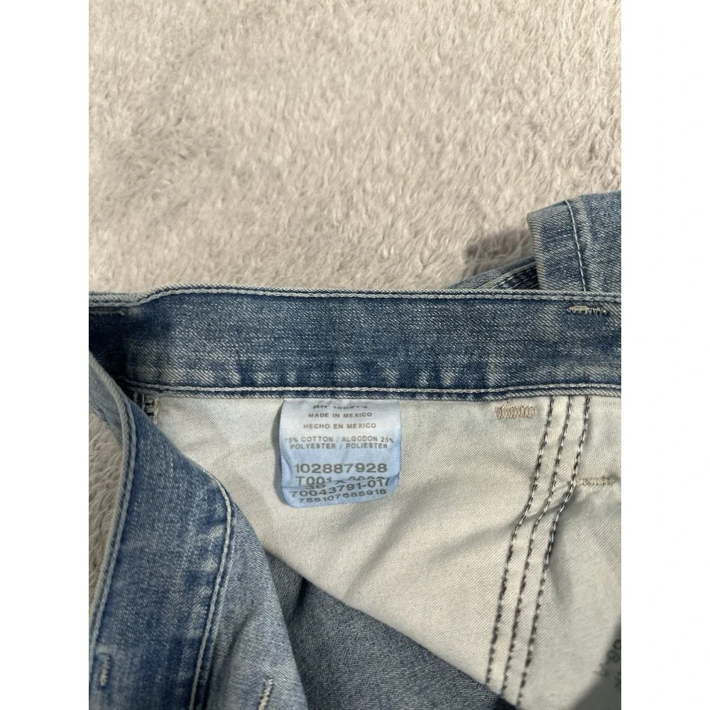 Lee Men's Straight Leg Loose Fit Cargo Carpenter 100% Cotton Denim Jeans 36x30